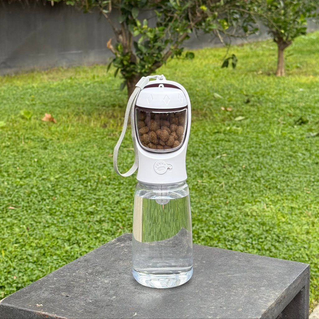 Botella de Agua y Comida Portátil